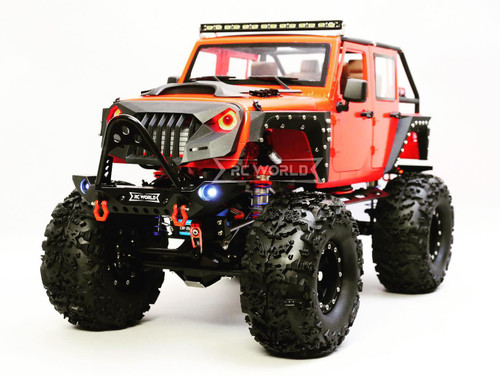 custom 1/10 Jeep Wrangler RC Truck