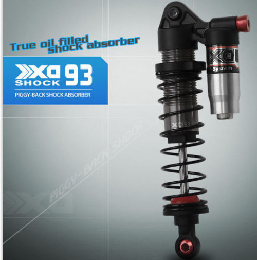 RC 1/10 TRUCK SUSPENSION PIGGY BACK SHOCK ABSORBER ALUMINUM 93MM