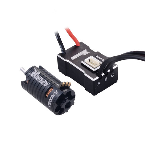 1/28 Mini BRUSHLESS MOTOR + ESC For Kyosho Mini Z Vehicles *3500KV* -BLACK-