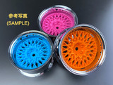 Tetsujin GRANSEEKER Car Wheels INSERTS Disk Adjustable Offset - MANDARIN Alert - (4 pcs ) TT-7141