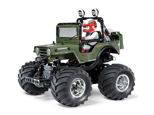 Tamiya 1/10 RC Jeep WILD WILLY 2 RC Model Kit #58242