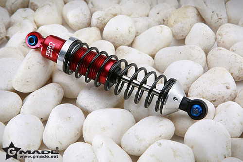 RC 1/10 TRUCK Suspension ZERO SHOCK 94MM SHOCKS Aluminum RED #gm20401