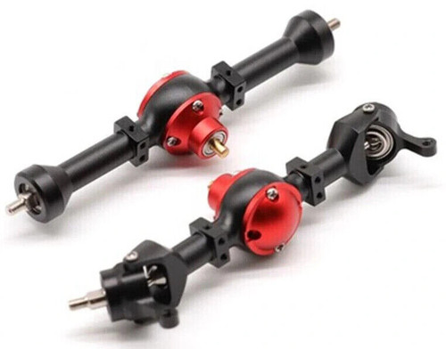 Orlandoo RC 1/32 Micro METAL AXLES Front + Rear 50mm BLACK (4PCS) - MA2-500