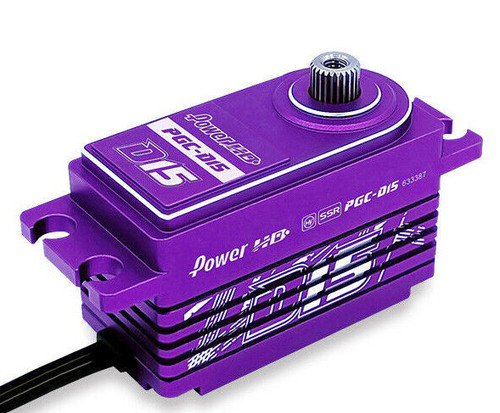 1/10 Drift Low Profile SERVO Brushless Program High Speed D15 -PURPLE-