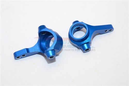 GPM Tamiya Aluminum Knuckles For TA02-TA03-CC01-(Ta3021) BLUE