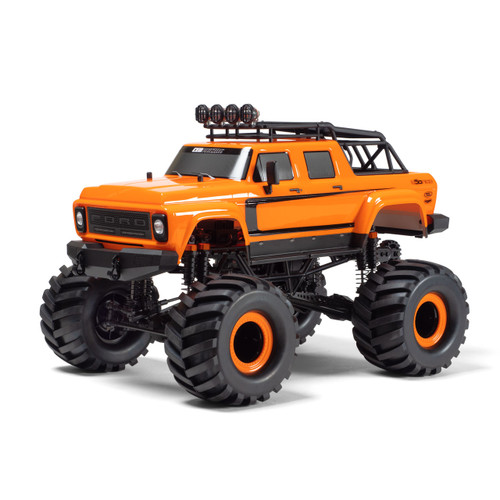 RC 1/10 1979 FORD F600 Crew Cab B50 4WD Monster Truck *RTR* -ORANGE-