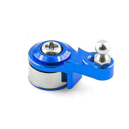 RC 1/10 Aluminum Steering SERVO SAVER Horn 25T - Dark BLUE -