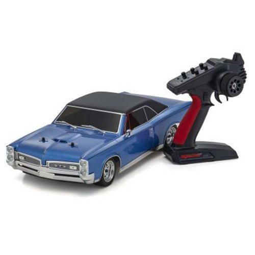 Kyosho Fazer RC Car 1967 Pontiac GTO 4wd -BLUE- RTR