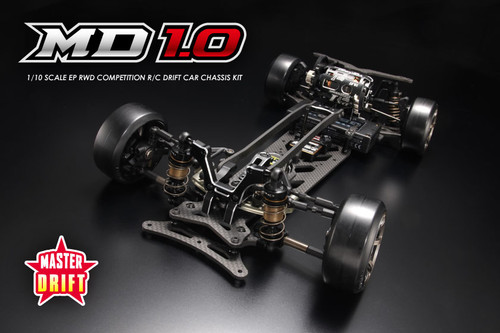 Yokomo 1/10 RC RWD MASTER DRIFT Chassis MD 1.0 Limited Edition -KIT- BLACK