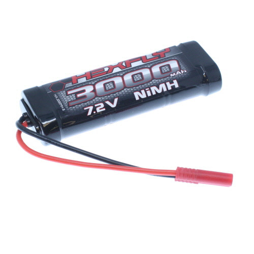 Red Cat Hexfly 7.2v 3000MAH BATTERY PACK w/ Banana 4.0 Clips