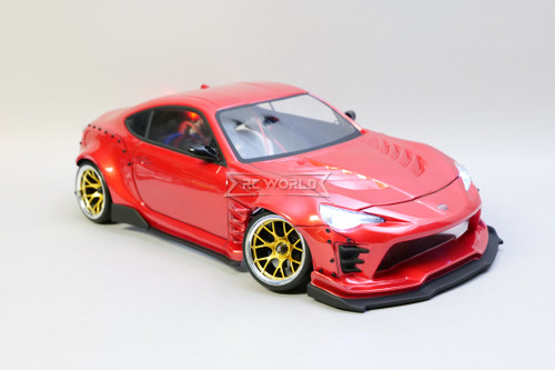 Yokomo 1/10 RC Toyota BRZ RWD Wide Body Drift W/ L.E.D Lights - RTR