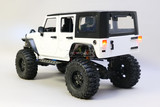 RC 1/10 Custom JEEP WRANGLER RUBICON 2-Speed  WHITE -RTR-