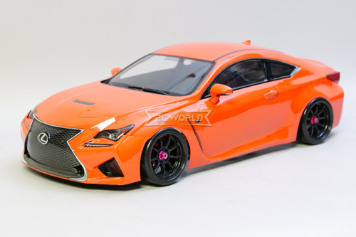 Custom RC 1/10 Drift LEXUS RCF AWD DRIFT Car RTR W/ LED Orange