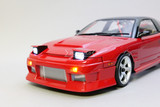 RC 1/10 Drift NISSAN 180SX RTR- RED