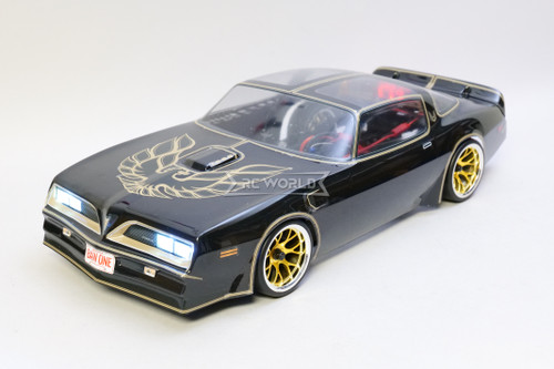 RC 1/10 Pontiac TRANS AM Smokey Bandit AWD Drift Car w/ LED RTR