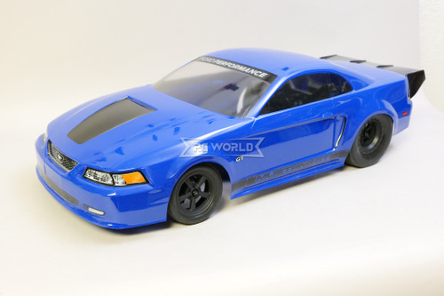 RC Drag Car 1999 FORD MUSTANG Brushless W/ 11.1V Lipo +Charger RTR