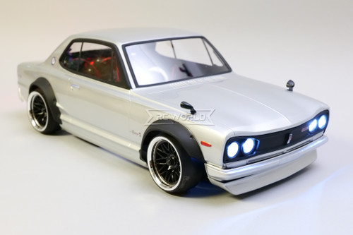 RC 1/10 NISSAN SKYLINE GTR AWD DRIFT RTR W/ LEDS