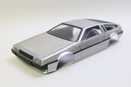 1/10 RC Car BODY Shell DMC Delorean Body Shell *FINISHED*