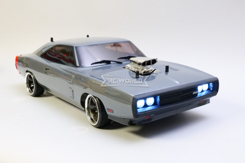 Kyosho RC Car DODGE CHARGER Super Charged Resto Mod DRIFT W/ LED + Sounds- RTR- 