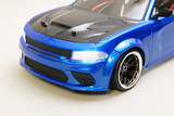 RC 1/10 DODGE CHARGER SRT AWD Drift RTR W/ LEDS *BLUE*