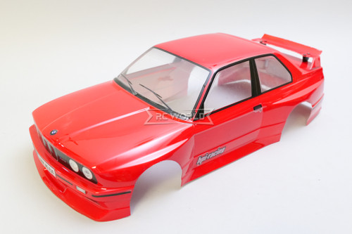 HPI 1/10 RC Body Shell BMW E30 M3 200mm -PAINTED- #17540 *RED*