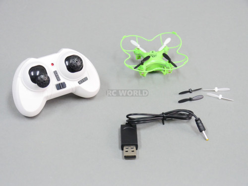 RC Micro RACING DRONE High Performance  20MPH W/ Flipping RTF Green