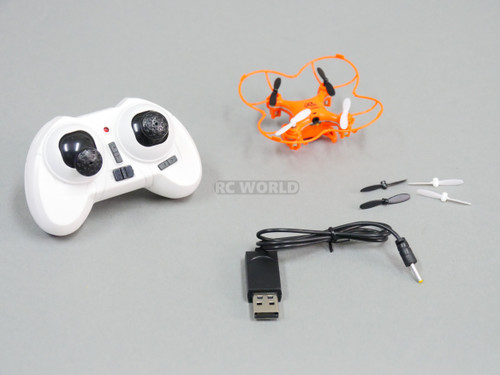 RC Micro RACING DRONE High Performance  20MPH W/ Flipping RTF Orange