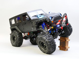 RC jeep Wrangler Black