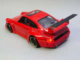 RC 1/10 PORSCHE 911 Turbo RWB Brushless RTR W/ LED W/ Sound -RED-