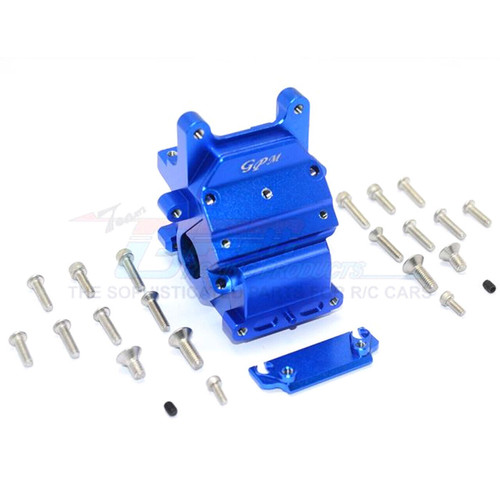 GPM Arrma Aluminum GEARBOX Front/Rear Kraton Senton Typhon Tailon # MAK012 BLUE