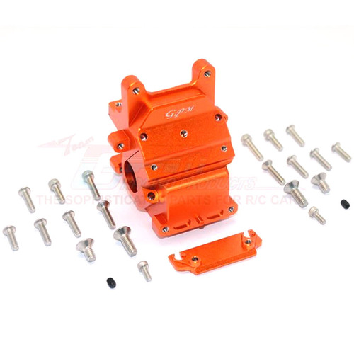 GPM Arrma Aluminum GEARBOX Front/Rear Kraton Senton Typhon Tailon #MAK012 ORANGE