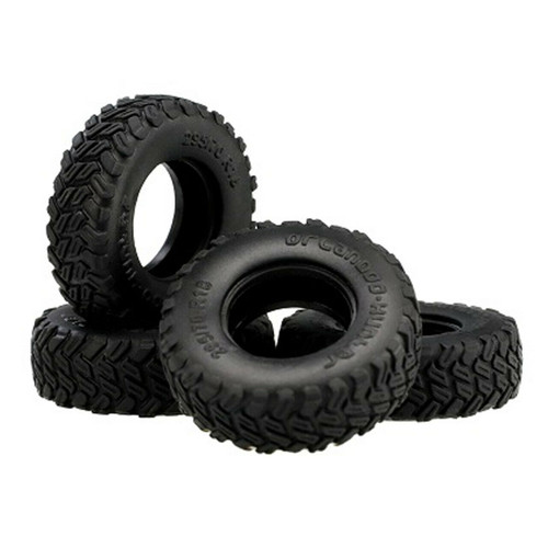 Orlandoo RC 1/32 Parts Rubber TIRES (4PCS) -27MM- GA1001