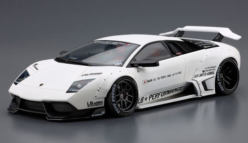 Aoshima 1/24 Lamborghini Murcielago LB Works Limited 20 Ver.1 Plastic Model Kit