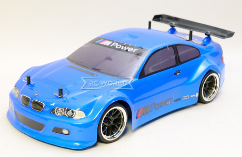 RC 1/10 Car BMW M3 e46 DRIFT AWD Car RTR -BLUE -