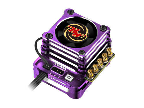 HobbyWing 1/10 DRIFT Brushless ESC 100AMP XD10 Pro Racing ESC W/ FAN -PURPLE-