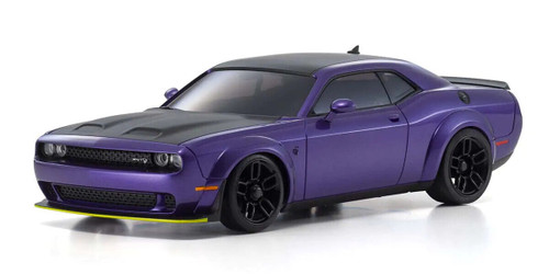 Kyosho 1/28 RC Mini Z DODGE CHALLENGER SRT Hellcat AWD Drift -RTR- PURPLE-