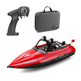 RC BOAT Jet Drive w/ Thrust Vectoring Jet Boat 2.4ghz -RTR- RED