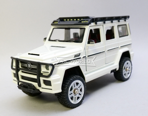 RC 1/24 Micro Mercedes Benz G500 Brabus 4X4 *RTR* WHITE