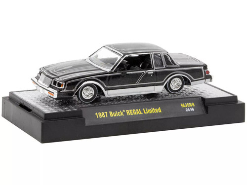 1/64 M2 Machines 1987 BUICK REGAL Grand National Low Rider -BLACK-