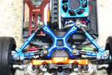 For Traxxas 4-TEC 2.0 TIE RODS + STABILIZER Upgrade GT049RA - BLUE -