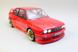 RC 1/10 BMW E30 M3 Drift Car RTR W/ LED + Magnet Mounts -RED-