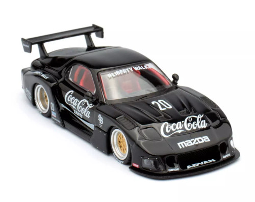 1/64 MAZDA RX7 (FD3S) LB-SUPER SILHOUETTE Model Car -BLACK-