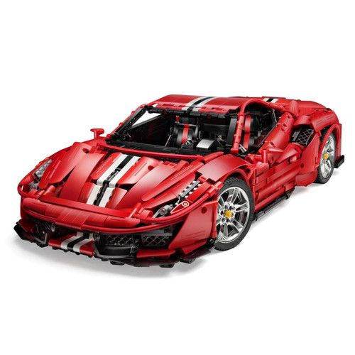 Cada RC 1/8 FERRARI 488 Building Blocks Car w/ RC System -KIT-