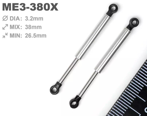 Orlandoo RC 1/32 Parts Micro Suspension SHOCKS Internal SILVER (2PCS) ME3-380X