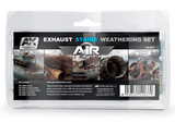 AK Interactive EXHAUST & STAINS WEATHERING Set AK2037