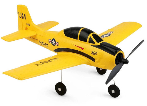 RC T-28 Trojan Micro RC Airplane Plane W/ Gyro 2.4ghz Airplane RTF 15" YELLOW