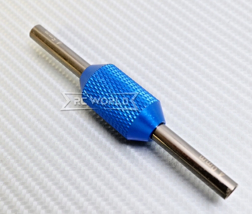 RC Tool HEX SOCKET Sleeve 4.0mm + 4.5mm Nut Tool (1pc) -BLUE-