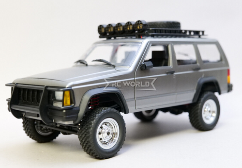 RC 1/12 Truck JEEP CHEROKEE 4X4 RC Off-Road W/ LED *RTR* - GRAY -