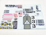 Kyosho DECALS Ultima JJ #UTD001