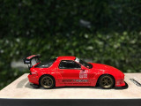 Tarmac 1/64 MAZDA RX-7 FC3S RD Pandem Model Car -RED-